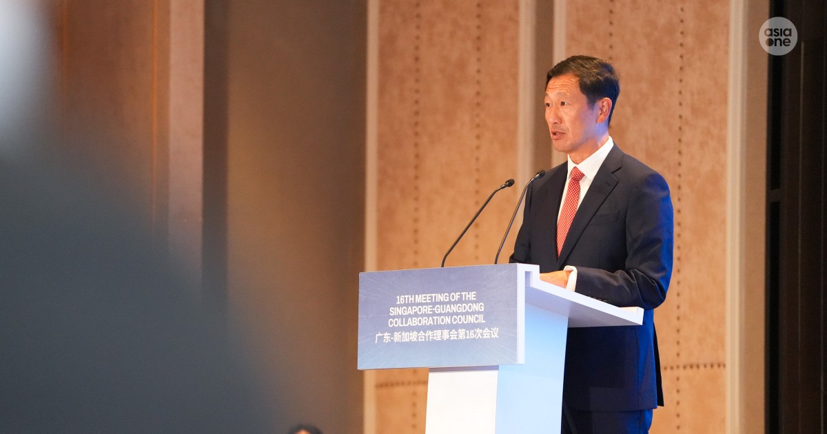 Singapore-Guangdong trade crosses $19.2b in first half of 2026, 22 cooperation agreements inked